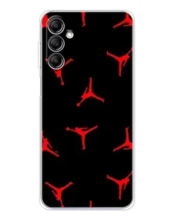 Чехол для Samsung Galaxy M35 5G с картинкой «Jordan Red Pattern» Чехол для Samsung Galaxy M35 5G с картинкой «Jordan Red Pattern»