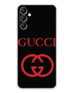 Чехол для Samsung Galaxy M35 5G с картинкой «Gucci — красный логотип» Чехол для Samsung Galaxy M35 5G с картинкой «Gucci — красный логотип»