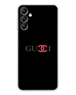Чехол для Samsung Galaxy M35 5G с картинкой «Gucci — красный градиент» Чехол для Samsung Galaxy M35 5G с картинкой «Gucci — красный градиент»