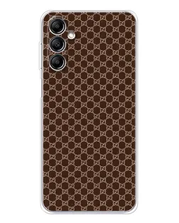 Чехол для Samsung Galaxy M35 5G с картинкой «Gucci — шоколадная сетка» Чехол для Samsung Galaxy M35 5G с картинкой «Gucci — шоколадная сетка»
