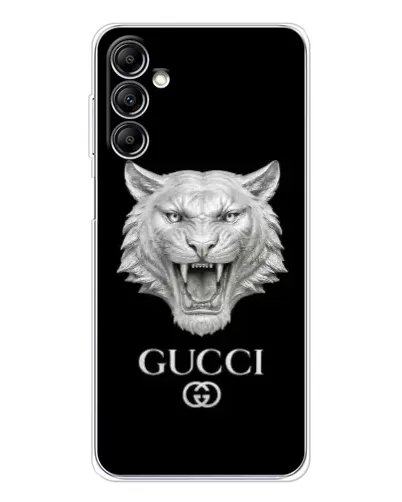 Чехол для Samsung Galaxy M35 5G с картинкой «Gucci — серебряный лев» Чехол для Samsung Galaxy M35 5G с картинкой «Gucci — серебряный лев»