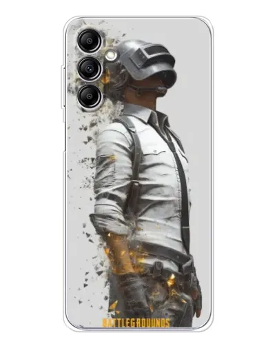 Чехол для Samsung Galaxy M35 5G с картинкой «PUBG — боец в пыли»