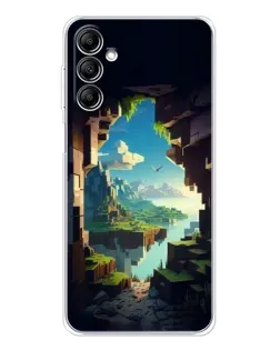 Чехол для Samsung Galaxy M35 5G с картинкой «Вид из пещеры»