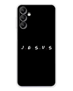 Чехол для Samsung Galaxy M35 5G с картинкой «Точки веры J.E.S.U.S.»