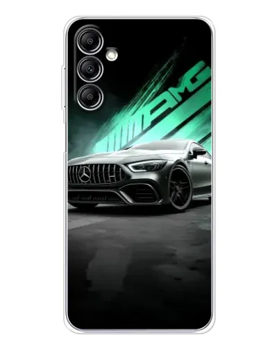 Чехол для Samsung Galaxy M35 5G с картинкой «Темный Mercedes AMG»