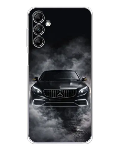 Чехол для Samsung Galaxy M35 5G с картинкой «Mercedes в дыму»