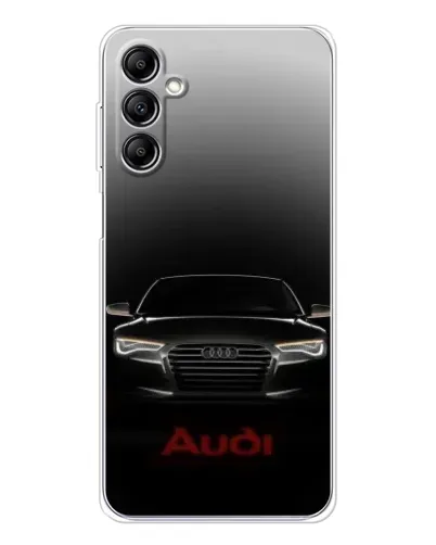 Чехол для Samsung Galaxy M35 5G с картинкой «Audi — градиентный контур»