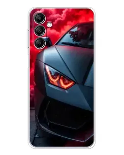 Чехол для Samsung Galaxy M35 5G с картинкой «Lamborghini красное сияние» Чехол для Samsung Galaxy M35 5G с картинкой «Lamborghini красное сияние»