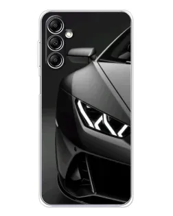 Чехол для Samsung Galaxy M35 5G с картинкой «Lamborghini фары детализация»