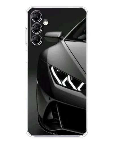 Чехол для Samsung Galaxy M35 5G с картинкой «Lamborghini фары детализация»