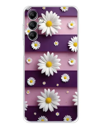Чехол для Samsung Galaxy M35 5G с картинкой «Ромашки на фиолетовом» Чехол для Samsung Galaxy M35 5G с картинкой «Ромашки на фиолетовом»