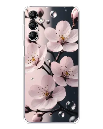 Чехол для Samsung Galaxy M35 5G с картинкой «Нежная сакура и капли» Чехол для Samsung Galaxy M35 5G с картинкой «Нежная сакура и капли»