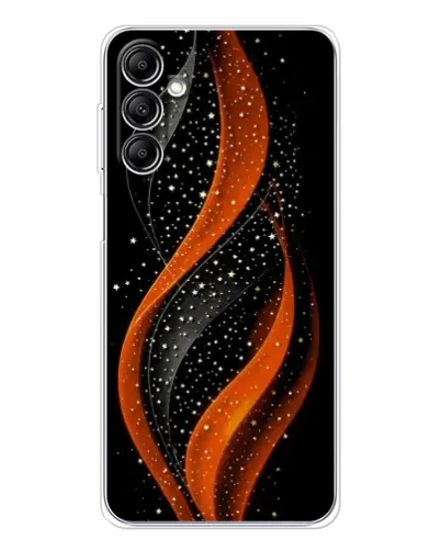 Чехол для Samsung Galaxy M35 5G с картинкой «Огненная звездная волна»