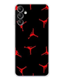 Чехол для Samsung Galaxy M36 5G с картинкой «Jordan Red Pattern» Чехол для Samsung Galaxy M36 5G с картинкой «Jordan Red Pattern»