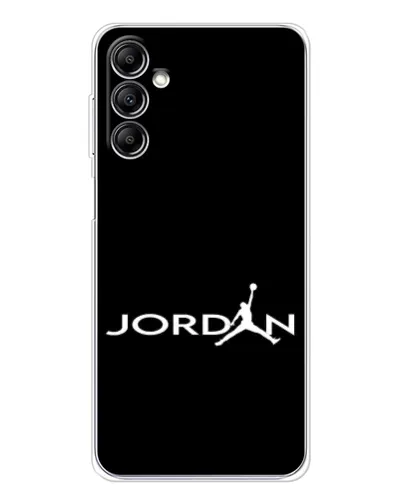 Чехол для Samsung Galaxy M36 5G с картинкой «Jordan White Logo» Чехол для Samsung Galaxy M36 5G с картинкой «Jordan White Logo»