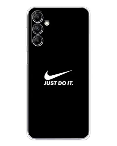 Чехол для Samsung Galaxy M36 5G с картинкой «Минимализм от Nike»