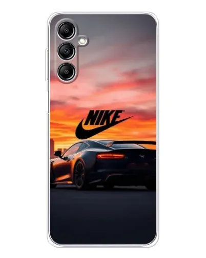 Чехол для Samsung Galaxy M36 5G с картинкой «Nike и суперкар»