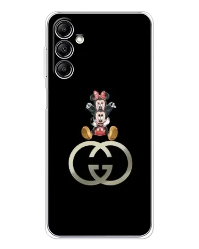 Чехол для Samsung Galaxy M36 5G с картинкой «Минни Маус на лого» Чехол для Samsung Galaxy M36 5G с картинкой «Минни Маус на лого»