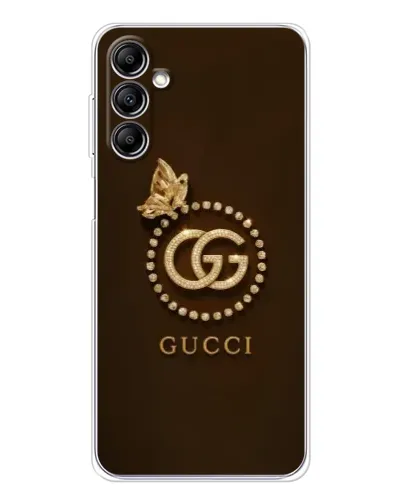 Чехол для Samsung Galaxy M36 5G с картинкой «Gucci — золотая бабочка» Чехол для Samsung Galaxy M36 5G с картинкой «Gucci — золотая бабочка»