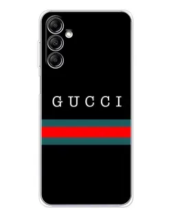 Чехол для Samsung Galaxy M36 5G с картинкой «Gucci — красный пояс» Чехол для Samsung Galaxy M36 5G с картинкой «Gucci — красный пояс»