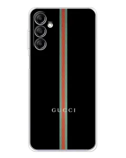Чехол для Samsung Galaxy M36 5G с картинкой «Gucci — строгая линия» Чехол для Samsung Galaxy M36 5G с картинкой «Gucci — строгая линия»