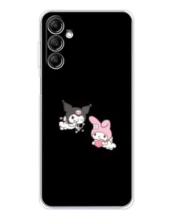 Чехол для Samsung Galaxy M36 5G с картинкой «My Melody и Kuromi»