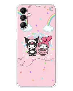 Чехол для Samsung Galaxy M36 5G с картинкой «My Melody и Kuromi»