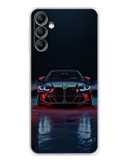 Чехол для Samsung Galaxy M36 5G с картинкой «BMW на мокрой дороге» Чехол для Samsung Galaxy M36 5G с картинкой «BMW на мокрой дороге»