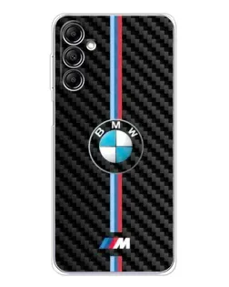 Чехол для Samsung Galaxy M36 5G с картинкой «Эмблема BMW и карбон» Чехол для Samsung Galaxy M36 5G с картинкой «Эмблема BMW и карбон»