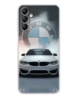 Чехол для Samsung Galaxy M36 5G с картинкой «BMW в белом дыму» Чехол для Samsung Galaxy M36 5G с картинкой «BMW в белом дыму»