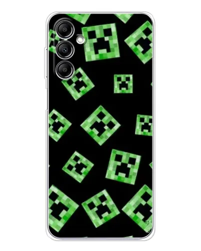 Чехол для Samsung Galaxy M36 5G с картинкой «Паттерн с криперами» Чехол для Samsung Galaxy M36 5G с картинкой «Паттерн с криперами»