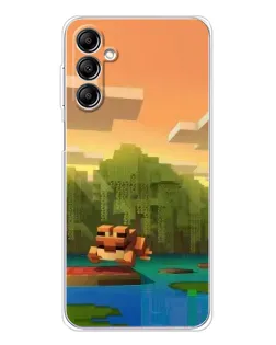 Чехол для Samsung Galaxy M36 5G с картинкой «Майнкрафт закат солнца» Чехол для Samsung Galaxy M36 5G с картинкой «Майнкрафт закат солнца»