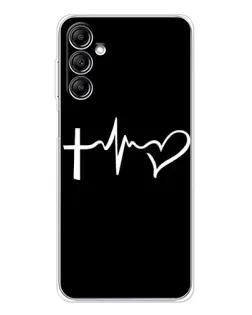 Чехол для Samsung Galaxy M36 5G с картинкой «Пульс веры»
