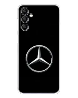 Чехол для Samsung Galaxy M36 5G с картинкой «Mercedes классический лого»