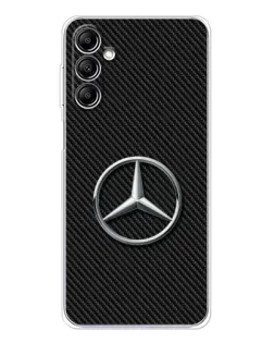 Чехол для Samsung Galaxy M36 5G с картинкой «Карбоновый Mercedes стиль» Чехол для Samsung Galaxy M36 5G с картинкой «Карбоновый Mercedes стиль»