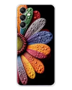 Чехол для Samsung Galaxy M36 5G с картинкой «Радужный цветок» Чехол для Samsung Galaxy M36 5G с картинкой «Радужный цветок»