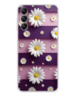 Чехол для Samsung Galaxy M36 5G с картинкой «Ромашки на фиолетовом» Чехол для Samsung Galaxy M36 5G с картинкой «Ромашки на фиолетовом»