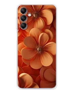 Чехол для Samsung Galaxy M36 5G с картинкой «Оранжевый макро цветок» Чехол для Samsung Galaxy M36 5G с картинкой «Оранжевый макро цветок»