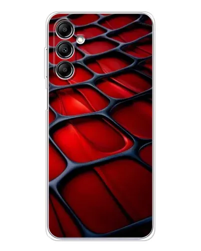 Чехол для Samsung Galaxy M36 5G с картинкой «Красная глянцевая сетка» Чехол для Samsung Galaxy M36 5G с картинкой «Красная глянцевая сетка»
