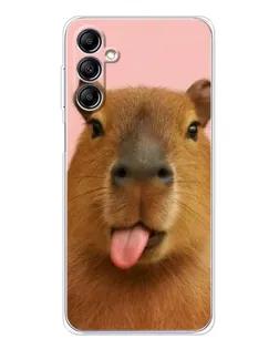 Чохол для Samsung Galaxy M36 5G з картинкою «Капібара з язиком» Чохол для Samsung Galaxy M36 5G з картинкою «Капібара з язиком»