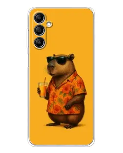 Чохол для Samsung Galaxy M36 5G з картинкою «Капібара на відпочинку» Чохол для Samsung Galaxy M36 5G з картинкою «Капібара на відпочинку»