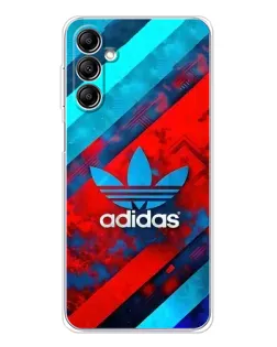 Чехол для Samsung Galaxy M36 с картинкой «Абстракция Adidas» Чехол для Samsung Galaxy M36 с картинкой «Абстракция Adidas»