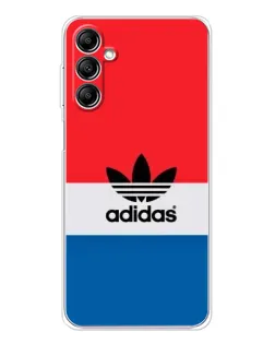 Чехол для Samsung Galaxy M36 с картинкой «Ретро блоки Adidas» Чехол для Samsung Galaxy M36 с картинкой «Ретро блоки Adidas»