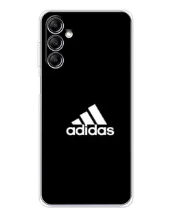 Чехол для Samsung Galaxy M36 с картинкой «Черная классика Adidas»