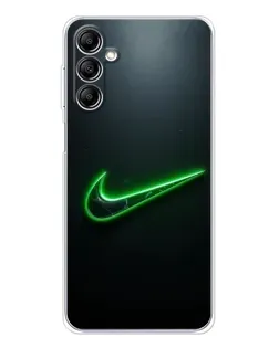 Чохол для Samsung Galaxy M36 з картинкою «Неоновий контур Nike» Чохол для Samsung Galaxy M36 з картинкою «Неоновий контур Nike»