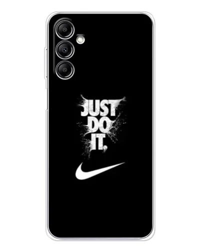 Чохол для Samsung Galaxy M36 з картинкою «Текстовий принт Nike»