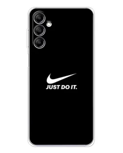 Чохол для Samsung Galaxy M36 з картинкою «Мінімалізм від Nike» Чохол для Samsung Galaxy M36 з картинкою «Мінімалізм від Nike»