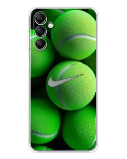 Чохол для Samsung Galaxy M36 з картинкою «Тенісні м'ячі Найк» Чохол для Samsung Galaxy M36 з картинкою «Тенісні м'ячі Найк»