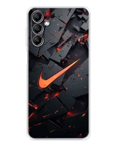 Чохол для Samsung Galaxy M36 з картинкою «Nike — ефект розломів»