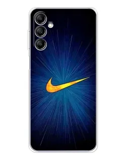 Чохол для Samsung Galaxy M36 з картинкою «Синій пульс Nike» Чохол для Samsung Galaxy M36 з картинкою «Синій пульс Nike»